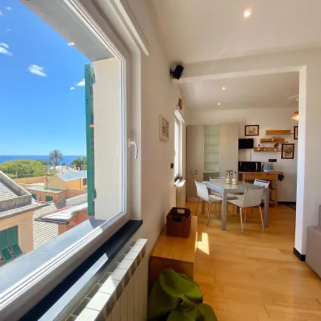 Casaviva - Lovely Seaview Trilo In Nervi * Genoa